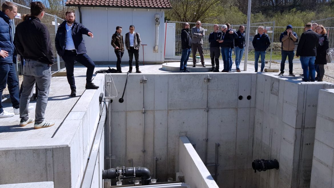 Besichtigung der Energiezentrale an der Kläranlage Günzburg im Rahmen des Arbeitskreises Abwasserwärmenutzung | ratioplan